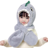 Echarpe Dinosaure Hiver Chapeau Epais pour Enfants Accessories