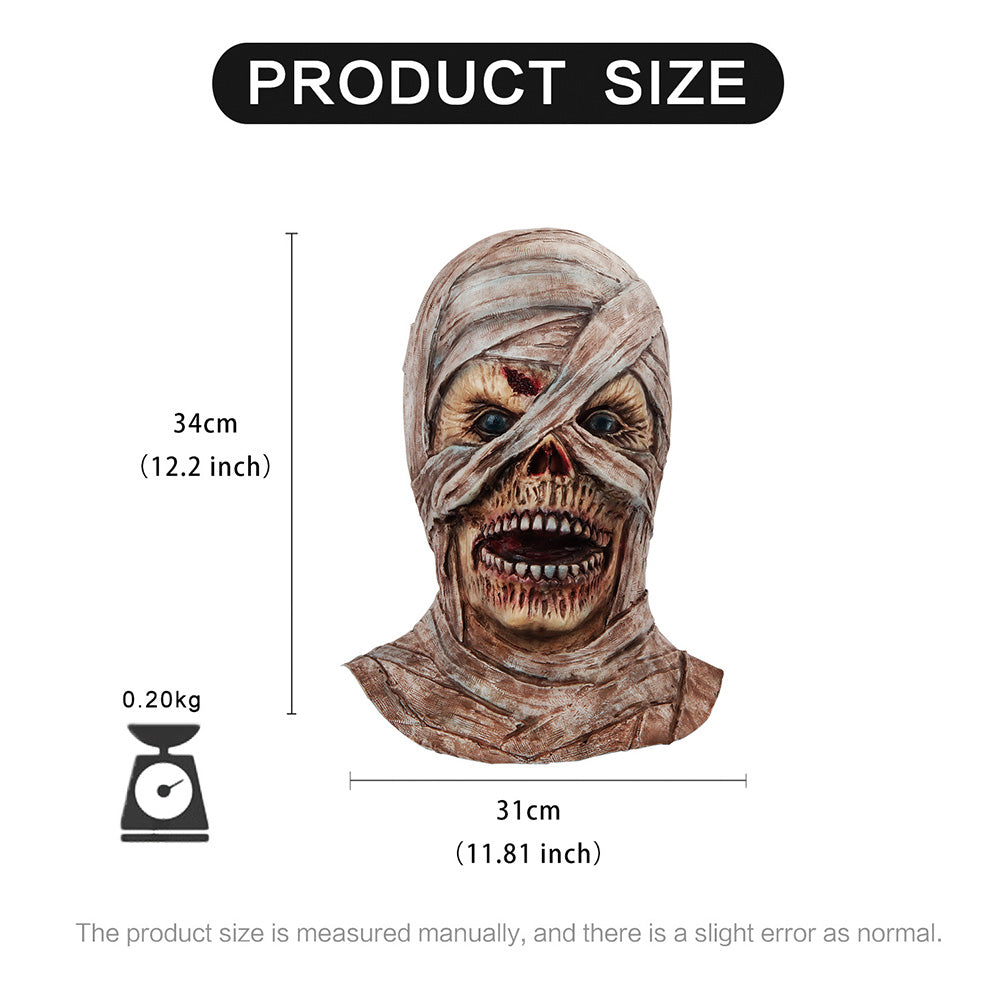 Déguisement Momie Zombie Masque d'Halloween
