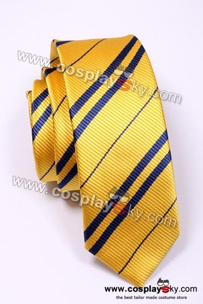 Harry Potter Hufflepuff Cravate Cosplay Accessoire